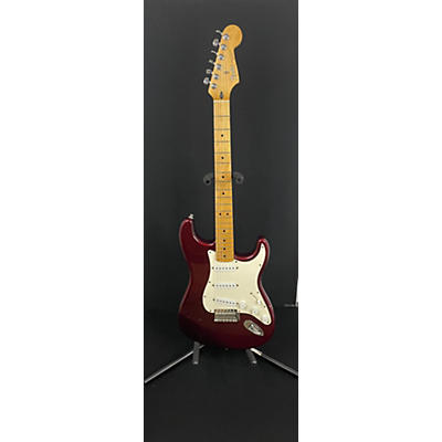 Fender Used 2000s Fender Standard Stratocaster Candy Apple Red Solid Body Electric Guitar