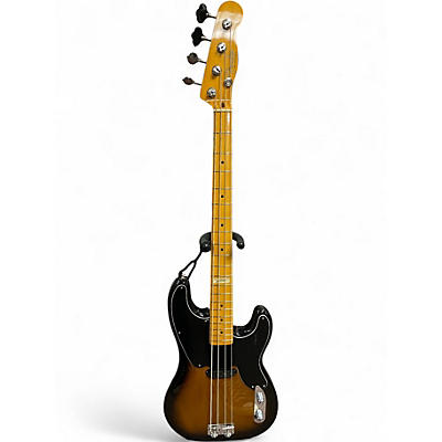 Used 2000s Fender Sting Signature Precision Bass 2 Color Sunburst Electric Bass Guitar