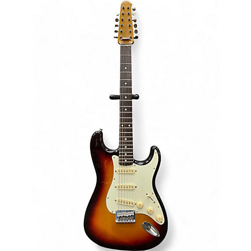 Fender Used 2000s Fender XII STRATOCASTER 2 Color Sunburst Solid Body Electric Guitar 2 Color Sunburst