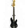 Used 2000s Fender precision bass Black Electric Bass Guitar Black
