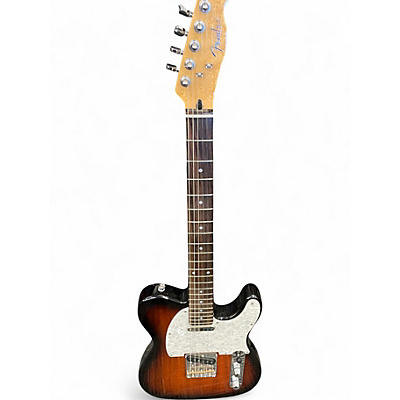 Used 2000s Fender special edition KOA telecaster 2 Tone Sunburst Solid Body Electric Guitar