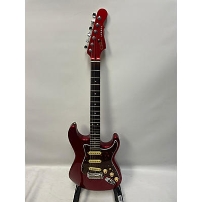 G&L Used 2000s G&L USA Legacy Matching Headstock Candy Apple Red Solid Body Electric Guitar