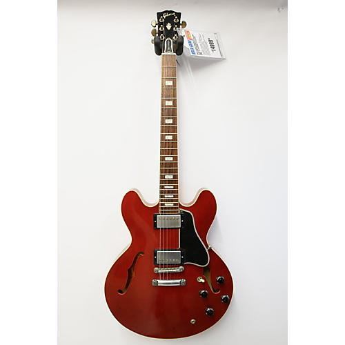 Gibson Used 2000s Gibson Eric Clapton Crossroads Custom Shop '64 Reissue ES-335TDC Cherry Hollow Body Electric Guitar Cherry