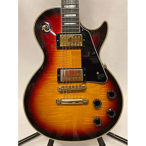 Gibson Used 2000s Gibson Gibson Les Paul Custom 68 Reissue TRI BURST Solid Body Electric Guitar TRI BURST