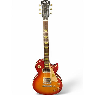 Used 2000s Gibson Les Paul Classic 60s Neck Cherry Sunburst Solid Body Electric Guitar