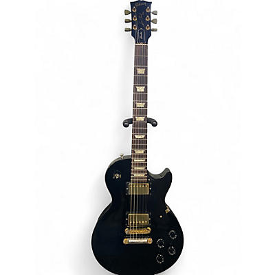Used 2000s Gibson Les Paul Studio Black Solid Body Electric Guitar