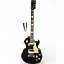 Used 2000s Gibson Les Paul Traditional Pro Ebony Solid Body Electric Guitar Ebony