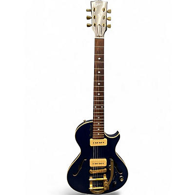 Used 2000s Gibson blues hawk Blue Hollow Body Electric Guitar