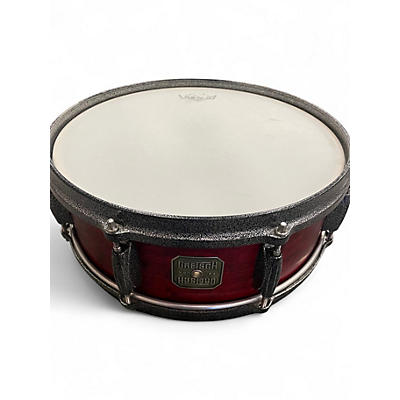 Used 2000s Gretsch Drums 5X14 BROADCASTER CHERRY RED Drum