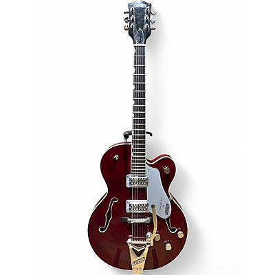 Used 2000s Gretsch Guitars G6119 Chet Atkins Signature Tennessee Rose Burgundy Hollow Body Electric Guitar