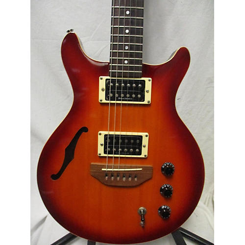 Hamer Used 2000s Hamer Duotone 2 Color Sunburst Hollow Body Electric Guitar 2 Color Sunburst