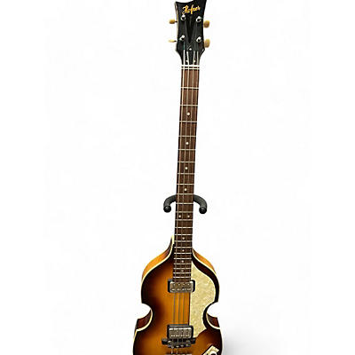 Hofner Used 2000s Hofner 1962 Re-Issue Honey Burst Electric Bass Guitar