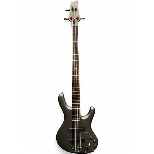 Used 2000s Ibanez EDB600 Grey Pewter Electric Bass Guitar Grey Pewter