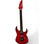 Used 2000s Ibanez RG1420F 10th Anniversary Trans Red Solid Body Electric Guitar Trans Red