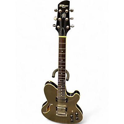 Used 2000s Ibanez Talman TM71 SVT Silver Top Hollow Body Electric Guitar