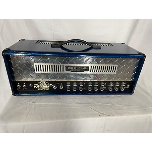 MESA/Boogie Used 2000s MESA/Boogie Triple Rectifier 150W Special Edition Blue Sparkle Tube Guitar Amp Head