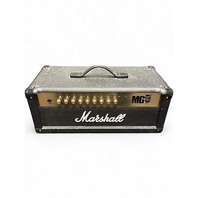 Used 2000s Marshall MG100HFX 100W Solid State Guitar Amp Head