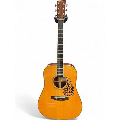 Used 2000s Martin D28CW Clarence White Signature Natural Acoustic Guitar