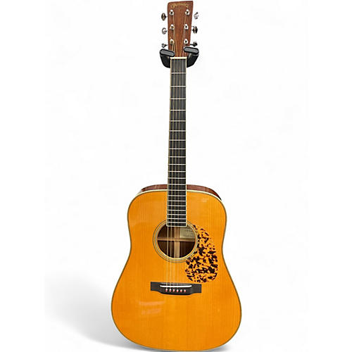 Used 2000s Martin D28CW Clarence White Signature Natural Acoustic Guitar Natural