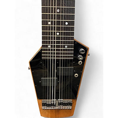 Used 2000s Mobius Megatar Natural Electric Bass Guitar