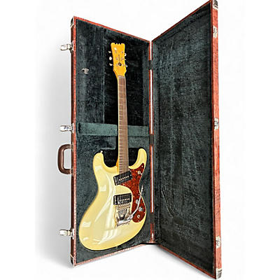 Used 2000s Mosrite Ventures model Vintage Blonde Solid Body Electric Guitar