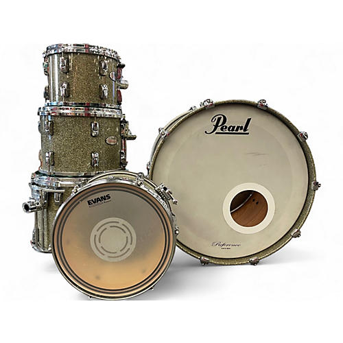 Used 2000s Pearl 5 Piece Reference Series SHIMMER OZ Drum Kit SHIMMER OZ
