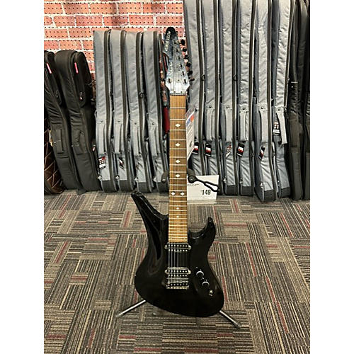 Schecter Guitar Research Used 2000s Schecter Guitar Research A-7 AVENGER Black Solid Body Electric Guitar Black