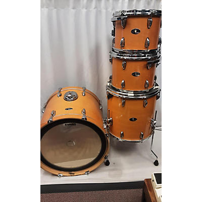 Used 2000s Slingerland 4 piece Concert Kings Natural Maple Drum Kit