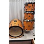 Used Slingerland Used 2000s Slingerland 4 piece Concert Kings Natural Maple Drum Kit natural maple