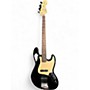Used 2000s Squier Affinity Jazz Bass Black Electric Bass Guitar Black