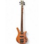 Used 2000s Warwick Thumb 4 String Neck Thru Natural Electric Bass Guitar Natural