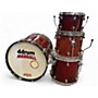 Used 2000s ddrum 4 Piece Maple/Ash Dominion Custom Trans Red Drum Kit Trans Red