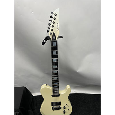 Carvin Used 2001 Carvin TL60 Pearl White Solid Body Electric Guitar