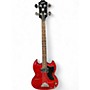 Used 2001 Epiphone EB0 Cherry Electric Bass Guitar Cherry