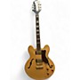 Used 2001 Epiphone Sheraton Natural Hollow Body Electric Guitar Natural