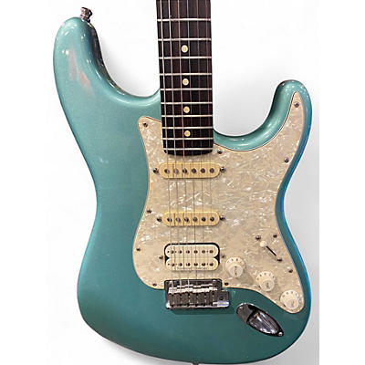 Used 2001 Fender American Fat Stratocaster Texas Special Mystic Surf Green Solid Body Electric Guitar