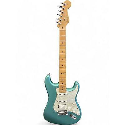 Fender Used 2001 Fender American Standard Stratocaster HSS Ice Blue Metallic Solid Body Electric Guitar