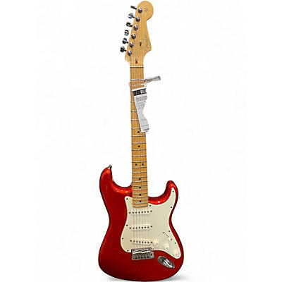 Used 2001 Fender American Standard Stratocaster Hot Rod Red Solid Body Electric Guitar