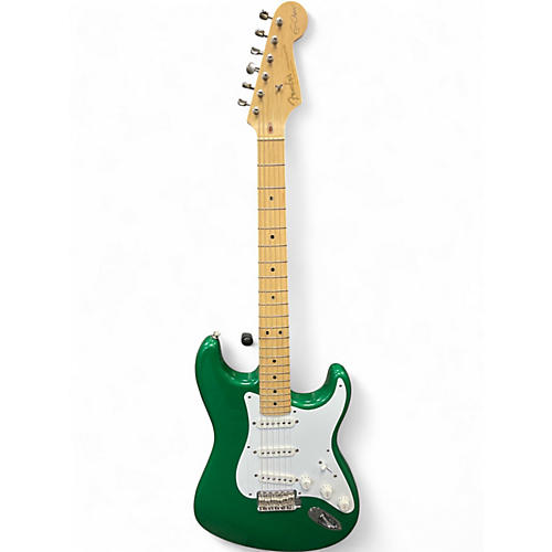 Used 2001 Fender Eric Clapton Signature Stratocaster 7UP Green Solid Body Electric Guitar 7UP Green