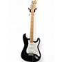 Used 2001 Fender Standard Stratocaster Black Solid Body Electric Guitar Black
