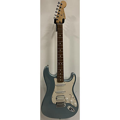 Fender Used 2001 Fender Standard Stratocaster HSS Blue Agave Solid Body Electric Guitar