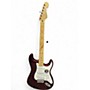 Used 2001 Fender Standard Stratocaster Maroon Solid Body Electric Guitar Maroon
