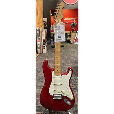 Fender Used 2001 Fender Stratocaster Flat Red Solid Body Electric Guitar