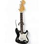 Used 2001 Fender Tom Delonge Signature Stratocaster Black and White Solid Body Electric Guitar Black and White