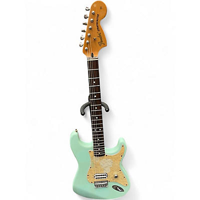 Used 2001 Fender Tom Delonge Signature Stratocaster Seafoam Green Solid Body Electric Guitar