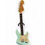 Used 2001 Fender Tom Delonge Signature Stratocaster Seafoam Green Solid Body Electric Guitar Seafoam Green