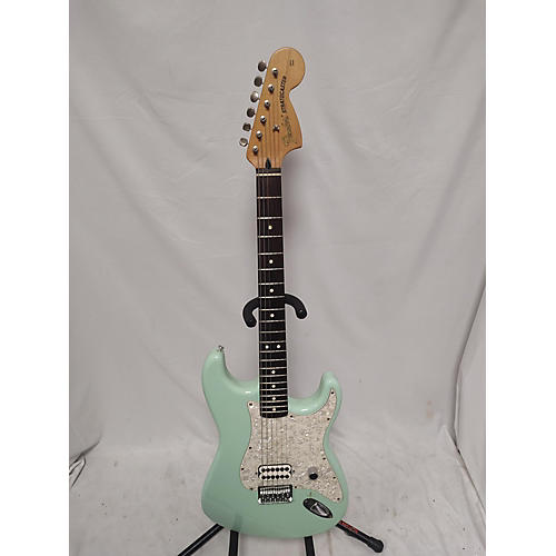 Fender Used 2001 Fender Tom Delonge Signature Stratocaster Surf Green Solid Body Electric Guitar Surf Green