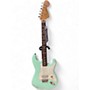 Used 2001 Fender Tom Delonge Signature Stratocaster Surf Green Solid Body Electric Guitar Surf Green