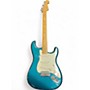 Used 2001 Fender USA Stratocaster Emerald Green Solid Body Electric Guitar Emerald Green