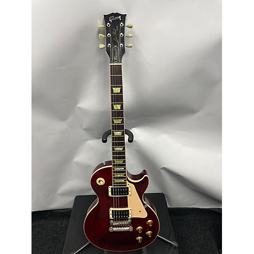 Gibson Used 2001 Gibson 2001 Les Paul Classic 1960 Wine Red Solid Body Electric Guitar Wine Red